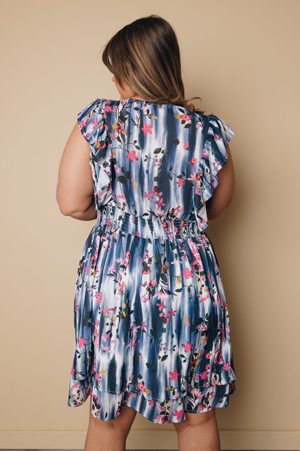 Plus Size Adalynn Floral Dress-7