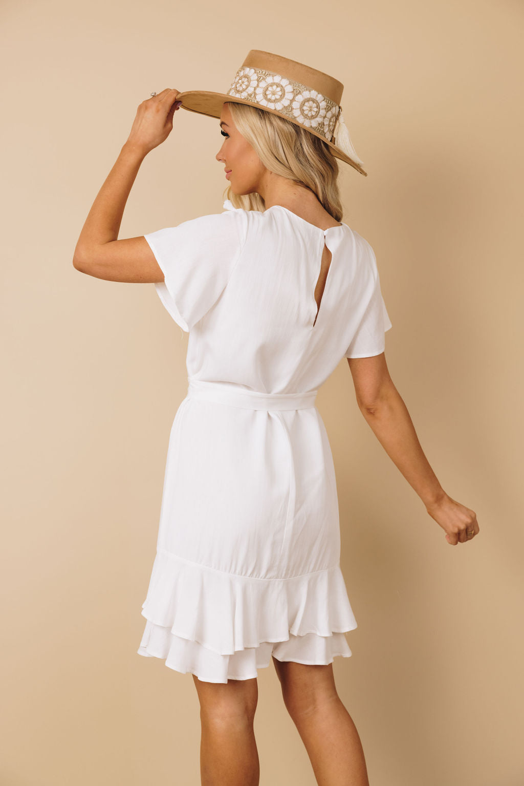 Let's Dance Tassel Wrap Dress-10