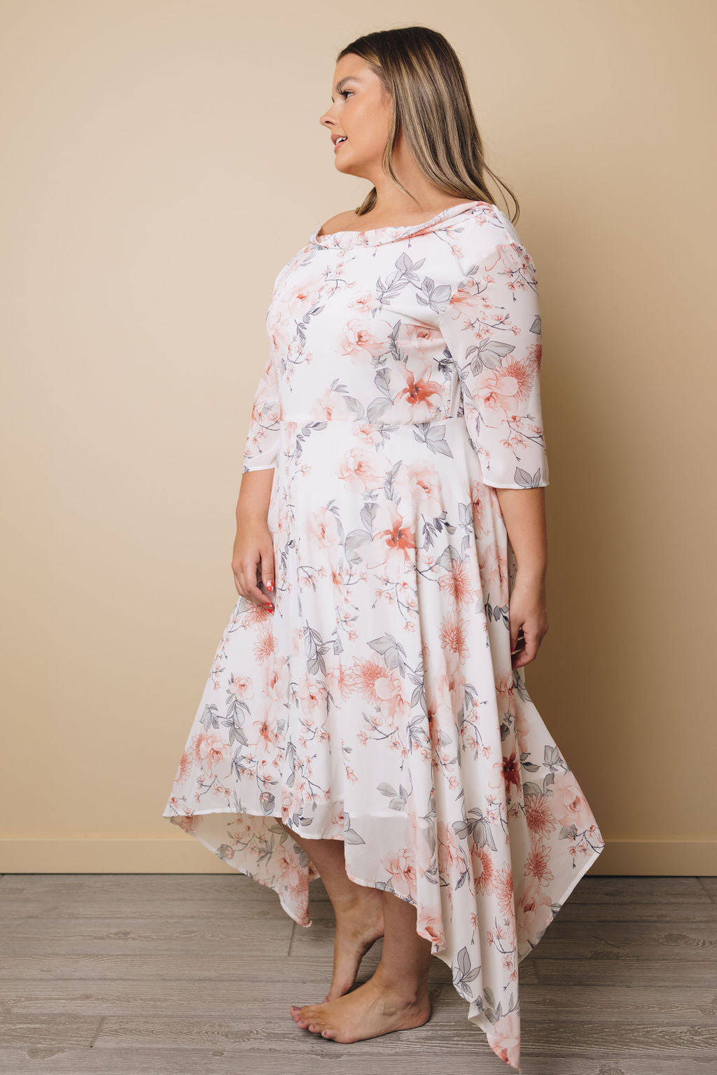 Plus Size - Bennett Floral Dress-11