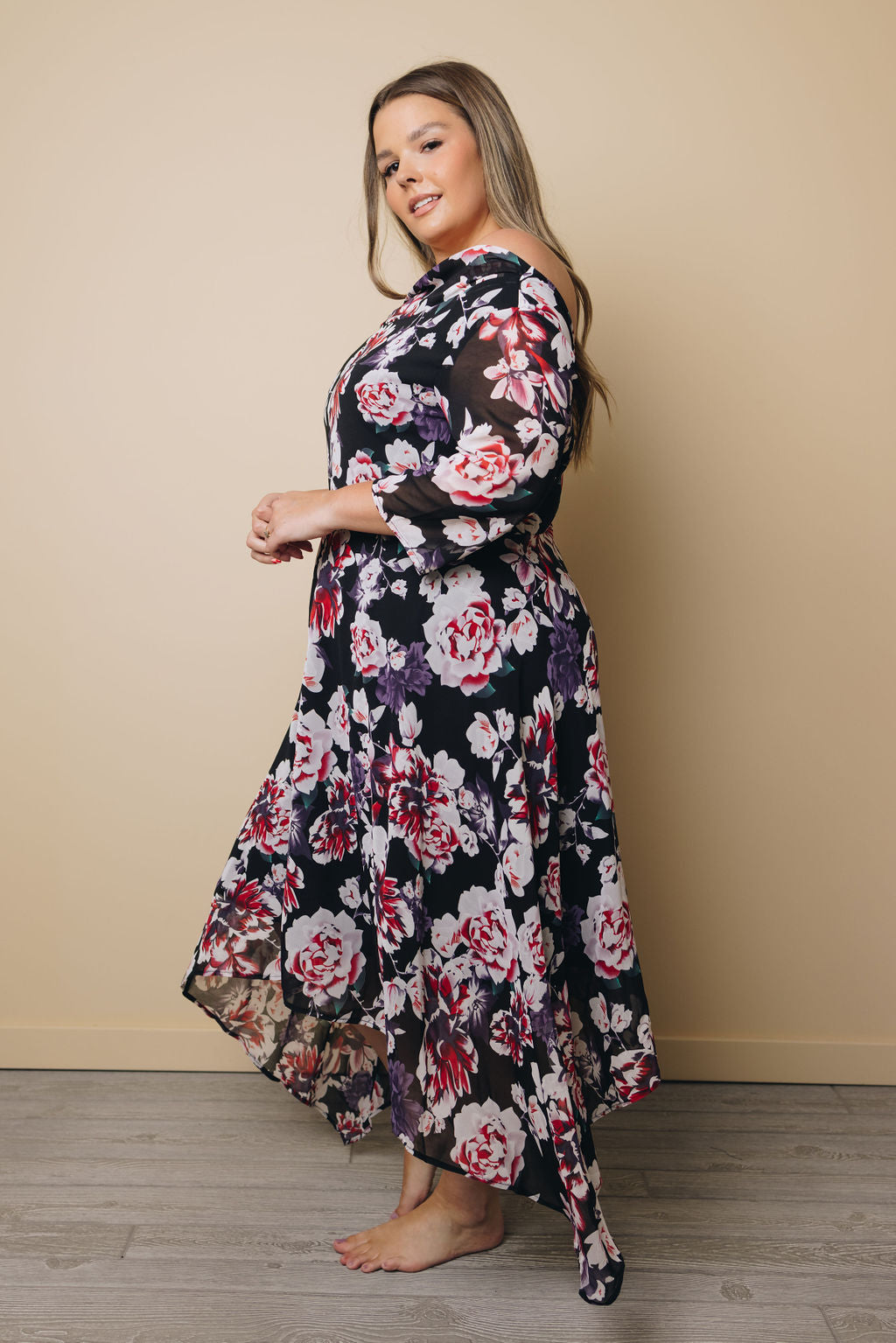 Plus Size - Bennett Floral Dress-14