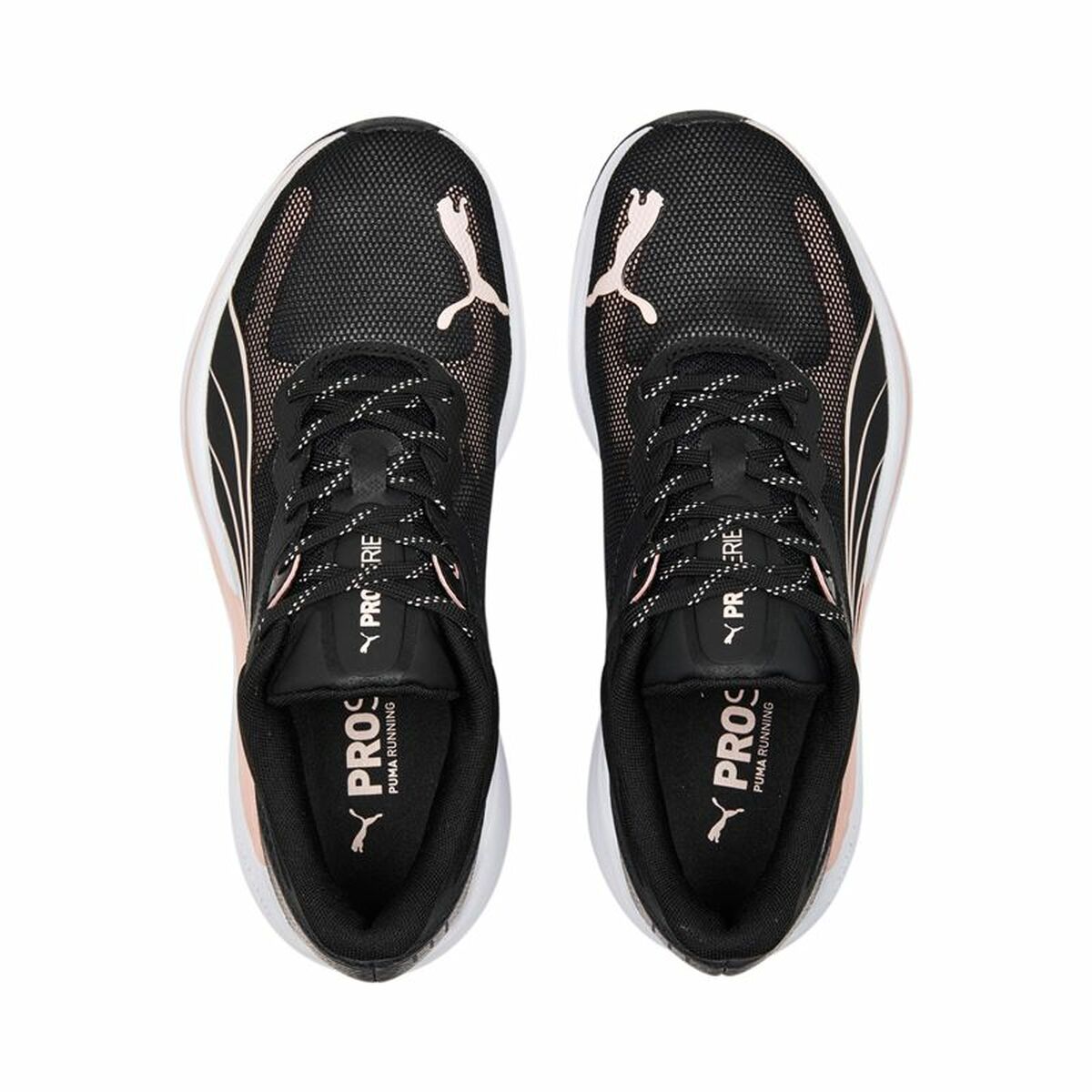 Running Shoes for Adults Puma Redeem Black Unisex-4