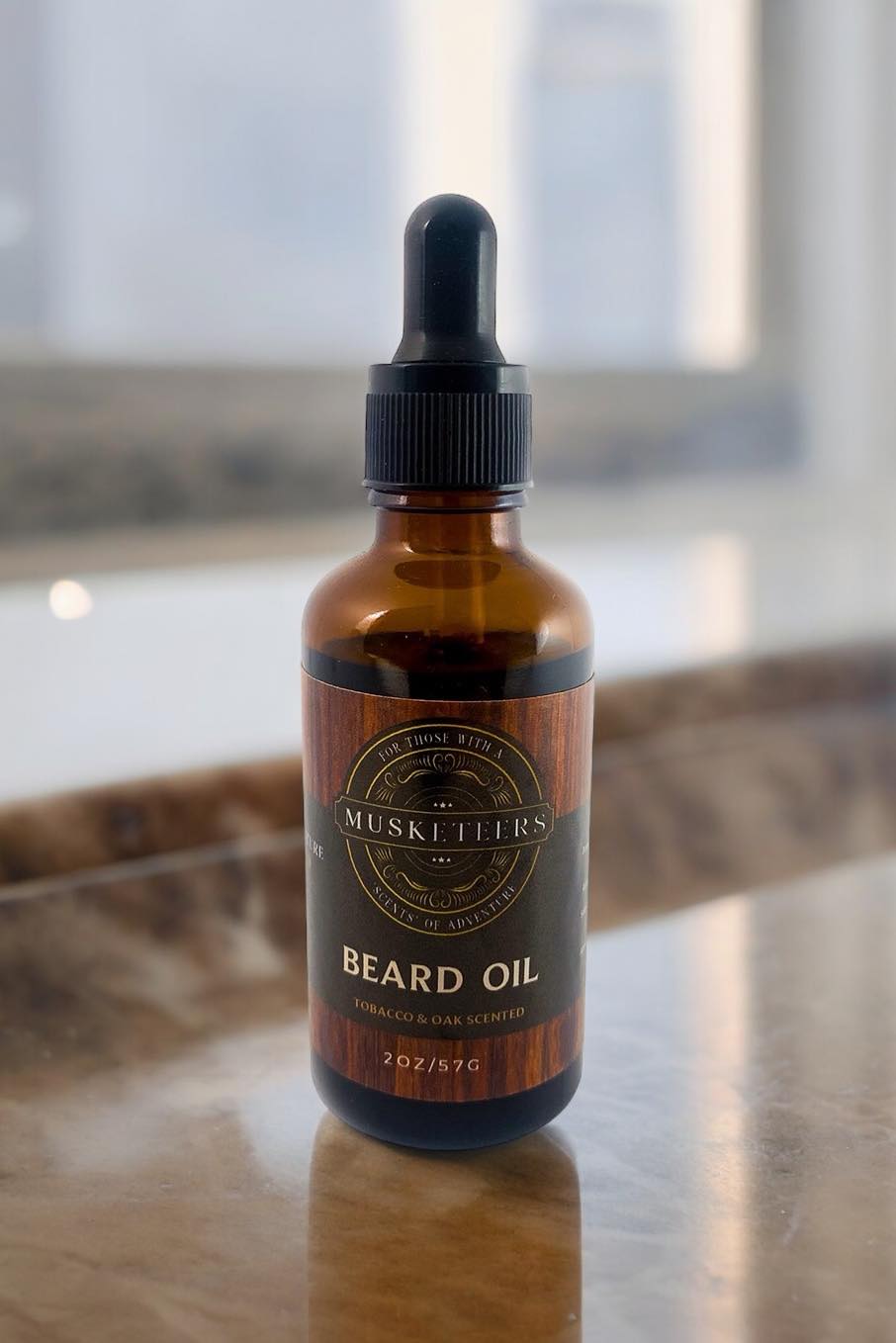 Beard Oil - 50ml - Tobacco & Oak Scented-1