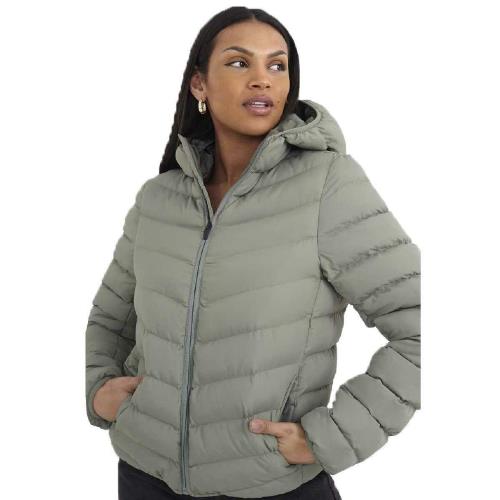 Ladies Brave Soul Grant Padded Jacket-3