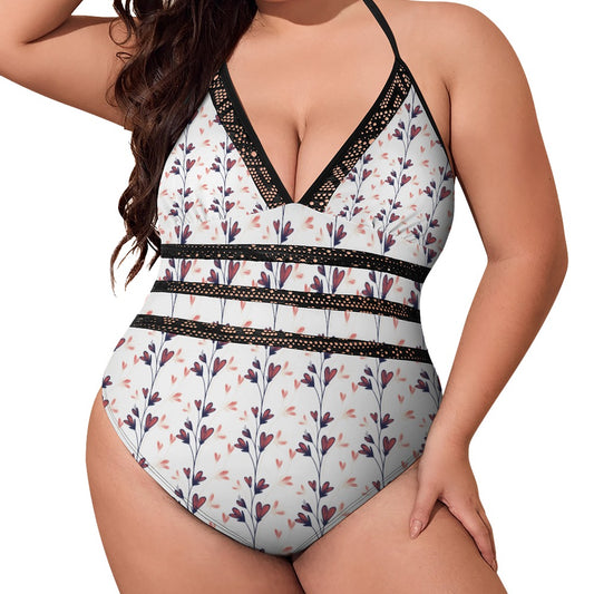 Plus size bikini swimsuit