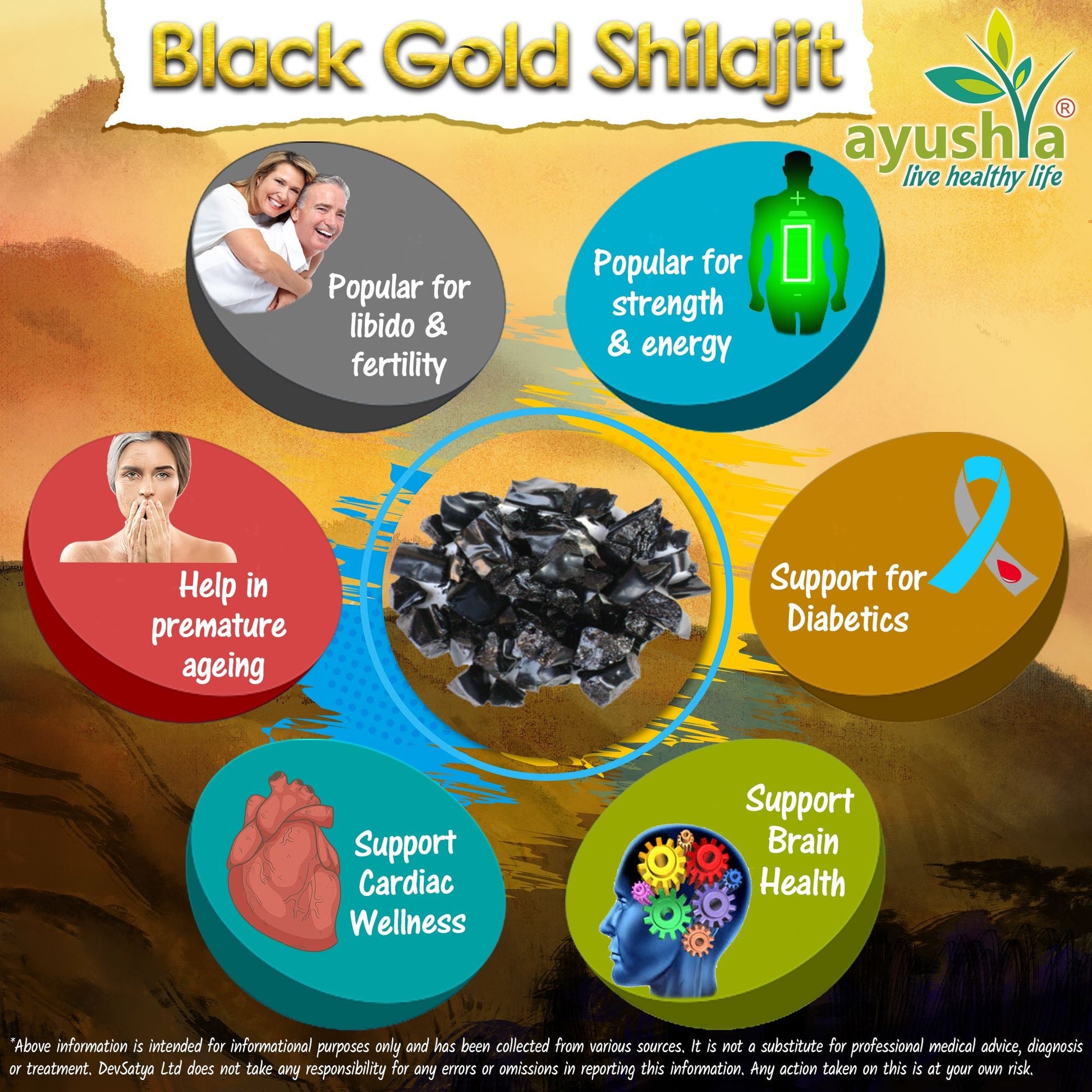 Black Gold Pure Himalayan Shilajit Resin, Natural Source of Fulvic Acid - 25 grm-4