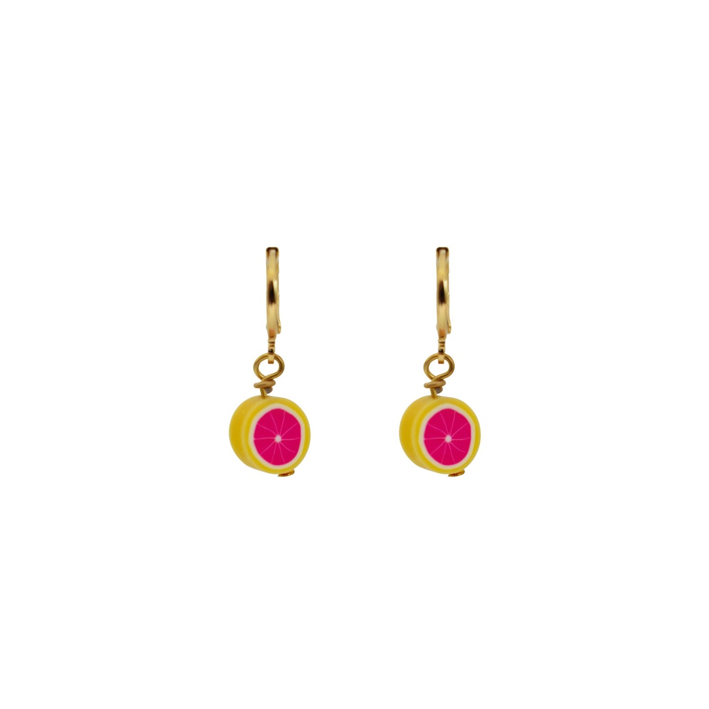 Grapefruit Earrings | by Ifemi Jewels-1