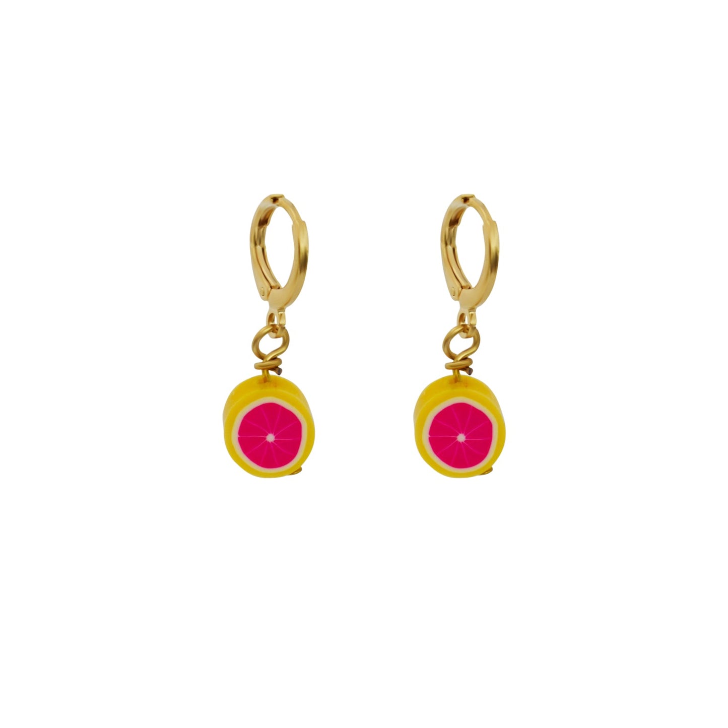 Grapefruit Earrings | by Ifemi Jewels-3