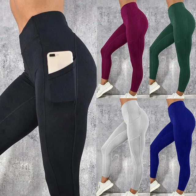 Womens Yoga Pants Plus Size Sports Tights Fitness Clothing Custom Apparel Gym Leggings High Waisted Workout Yoga Leggings-5