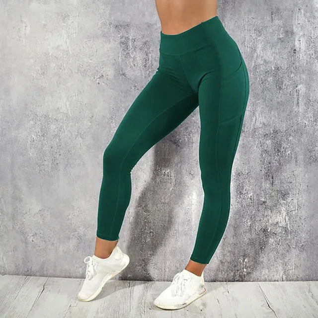 Womens Yoga Pants Plus Size Sports Tights Fitness Clothing Custom Apparel Gym Leggings High Waisted Workout Yoga Leggings-3