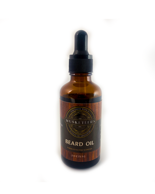 Beard Oil - 50ml - Tobacco & Oak Scented-0