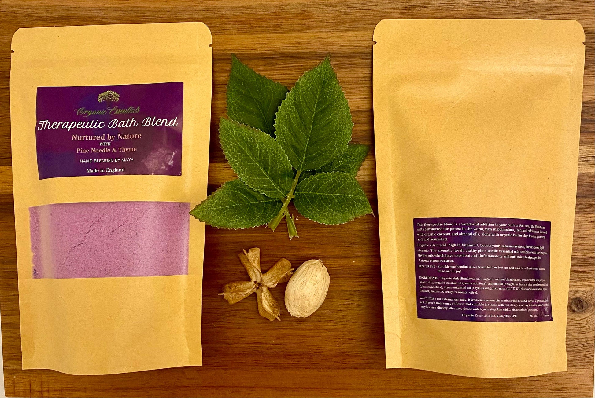 Eight 250g Luxury Natural Bath Blends in Eco-Pouch-5