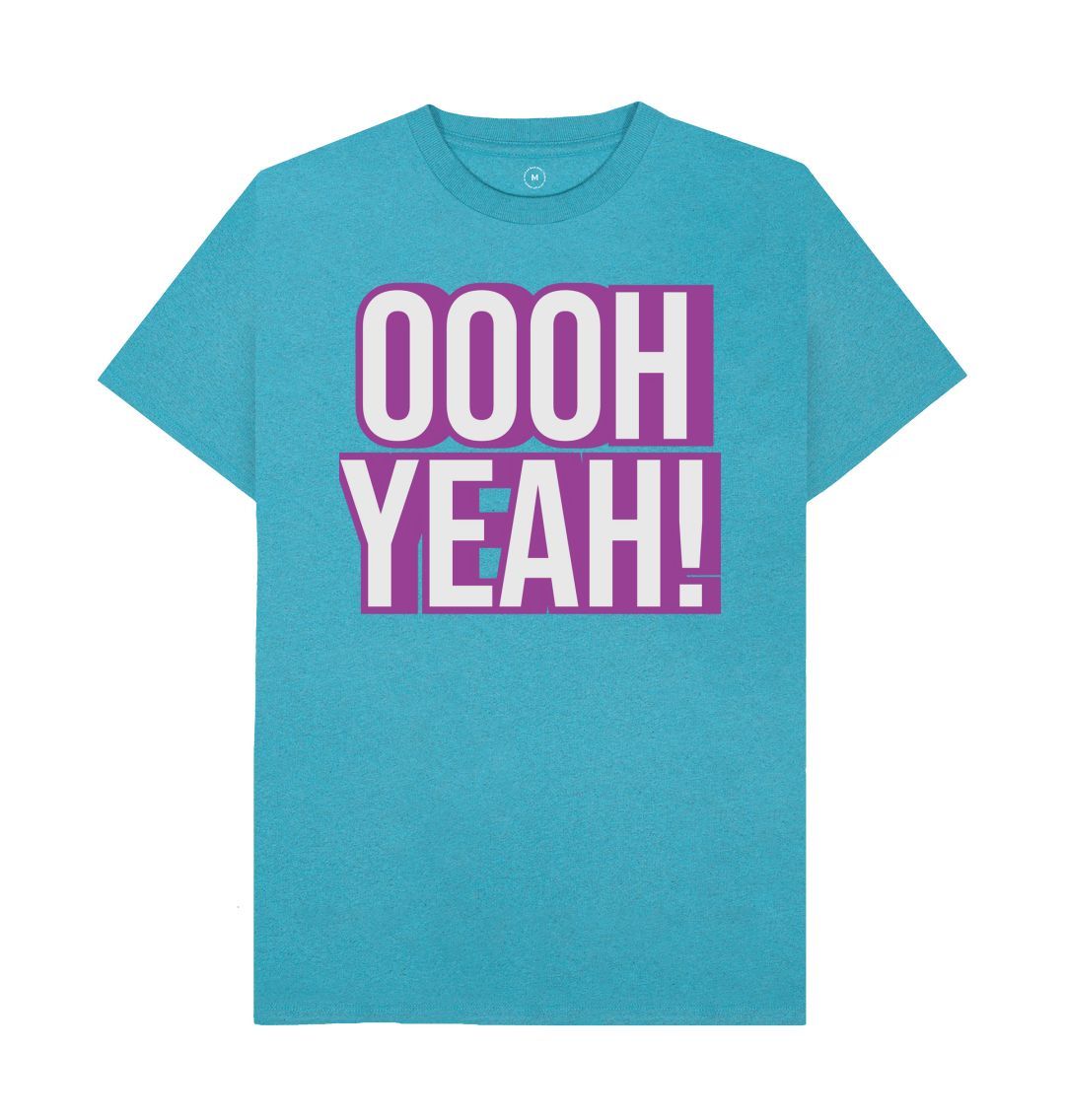 Ocean Blue Unisex OOOH YEAH! T-Shirt