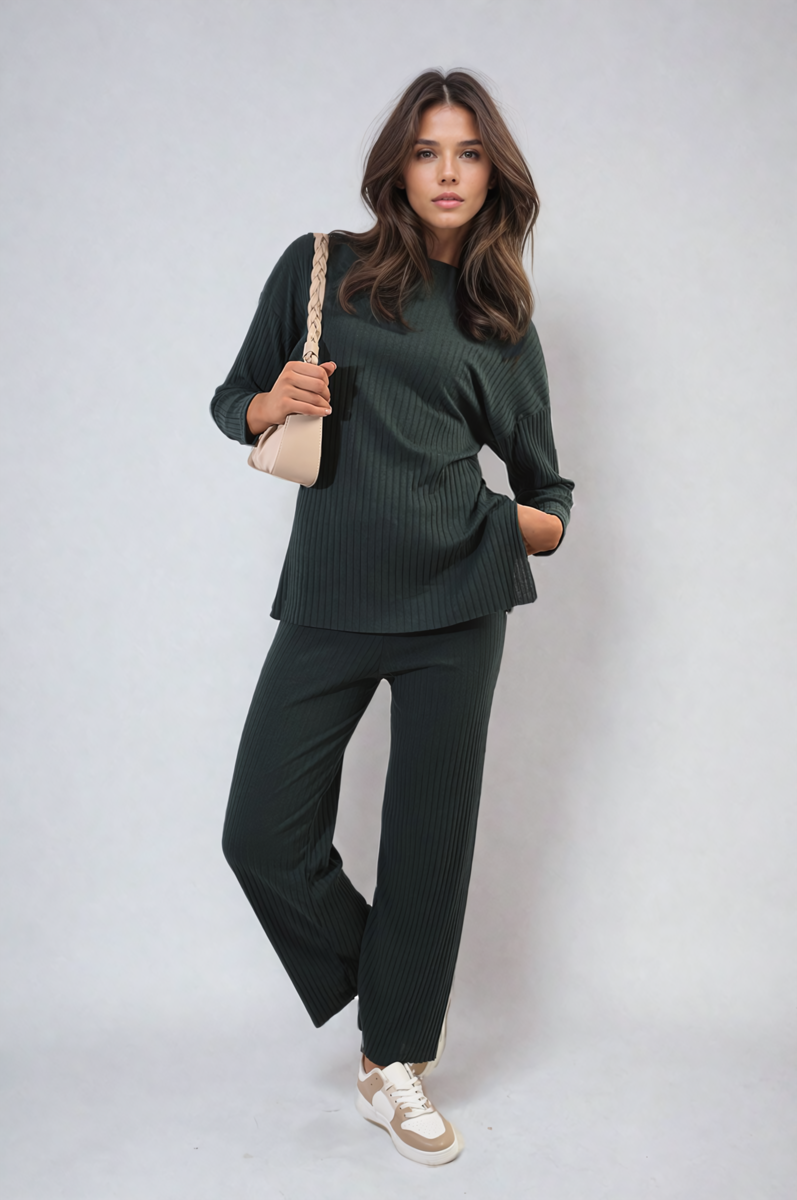 Knitted Top and Trouser Co-ord Set-1