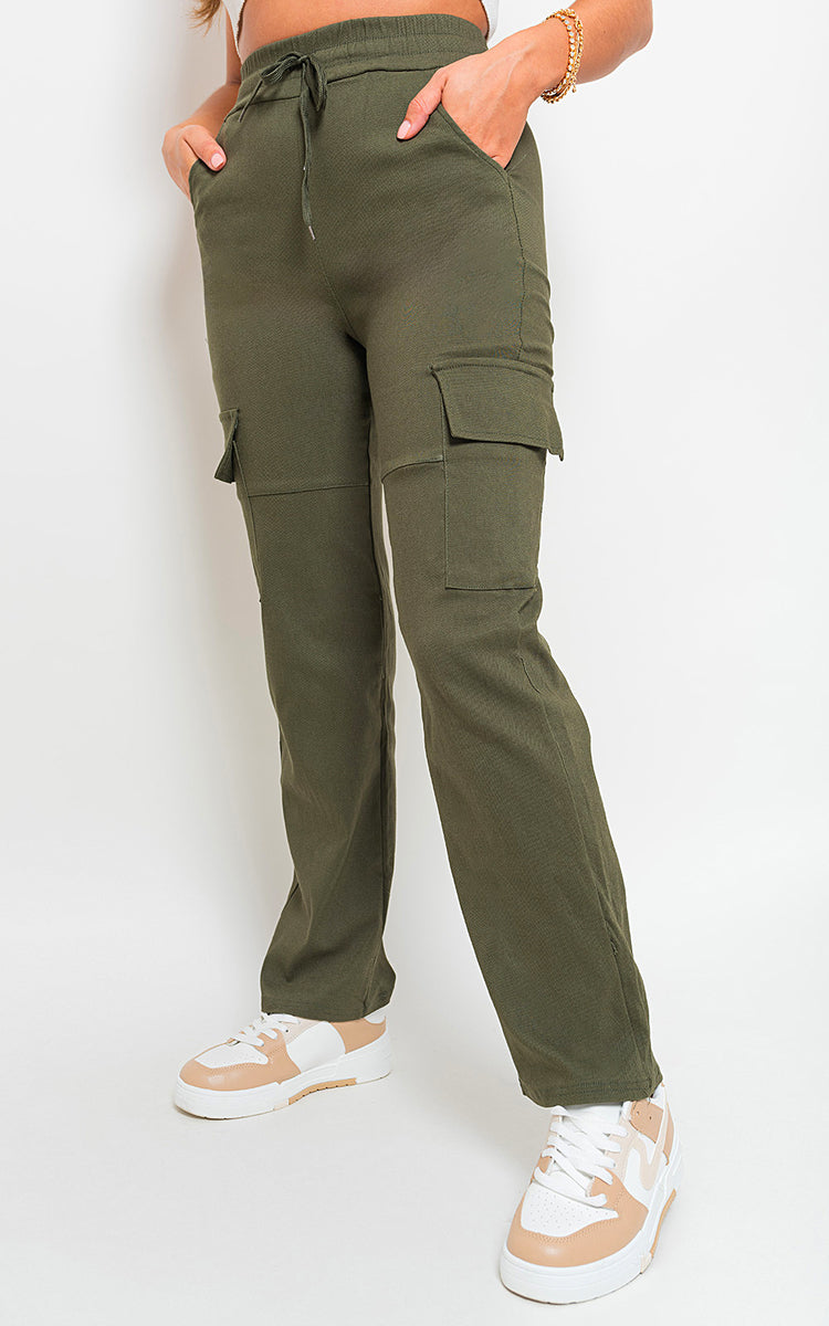 Cargo Pocket Trousers-5