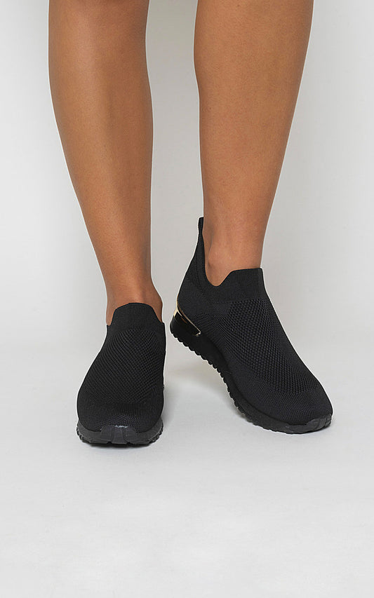 Lightweight Knitted Slip On Trainers