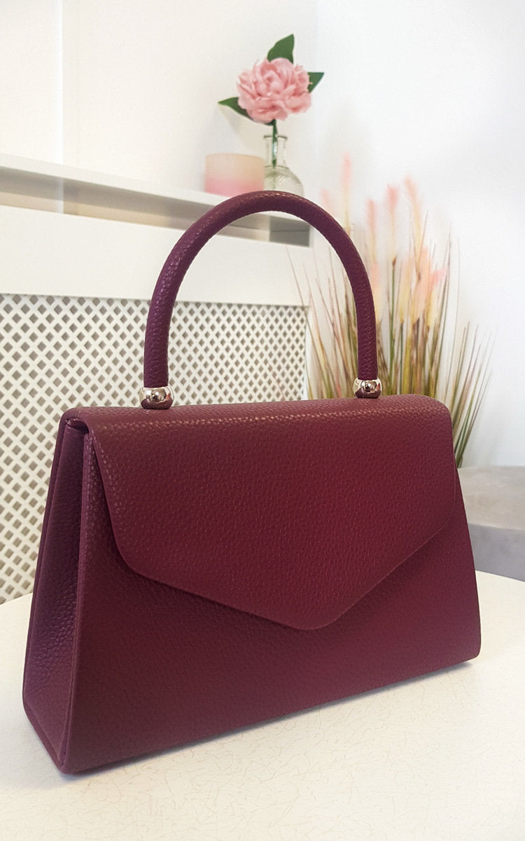 Faux Leather Handbag-6