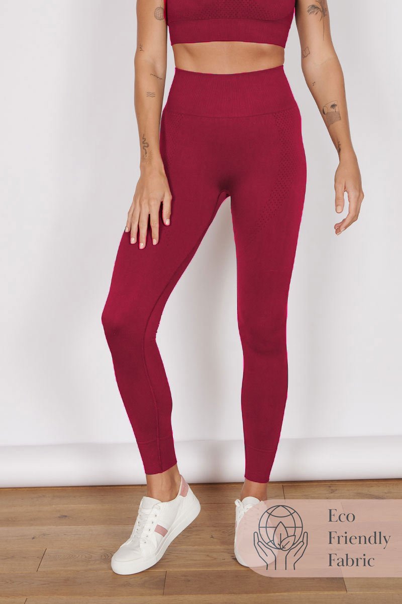 Piper Magenta Petite Seam Free Sports Leggings-0