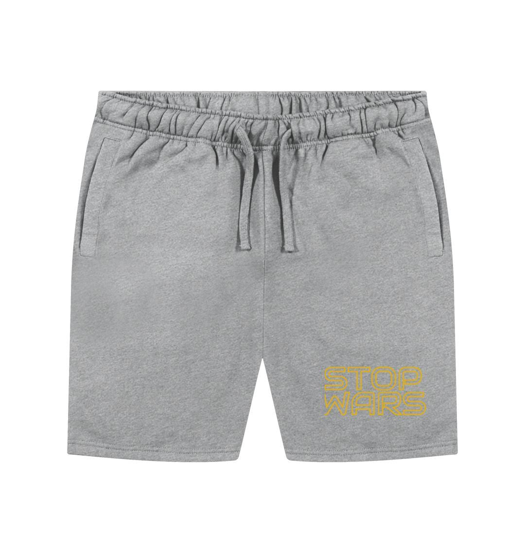 Athletic Grey Men's Stop Wars Shorts