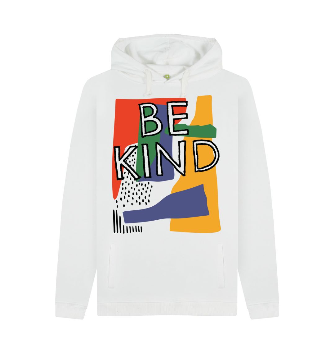 White Be Kind Jumper