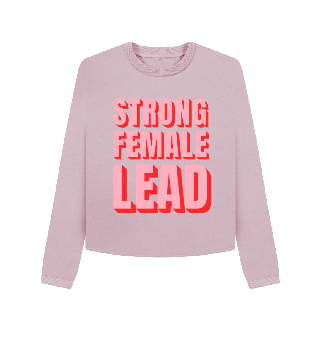 Mauve Women 'Strong Female Lead Print Jumper