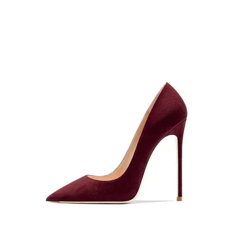 Suede Chic Stiletto Pumps-1