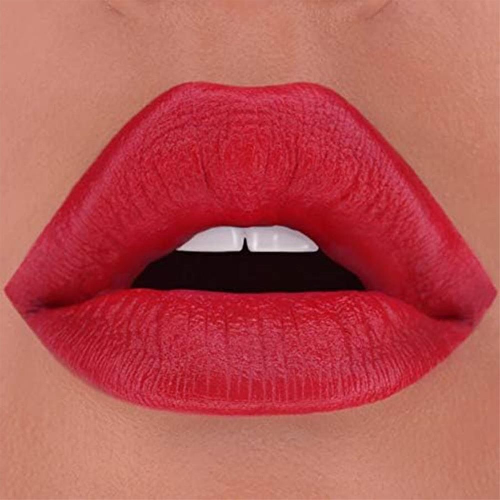 Folly Fire Creamy Matte Lipstick: Here To Slay in Rich Blood Red