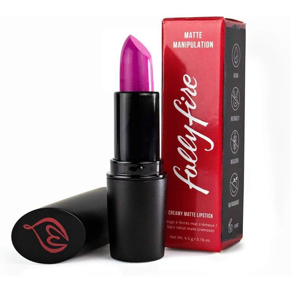 Folly Fire Vibrant Pink Matte Lipstick - Confidence in Every Swipe!