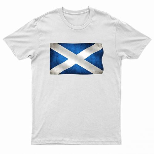 Adults Scotland Printed Scottish Flag T-Shirt-3