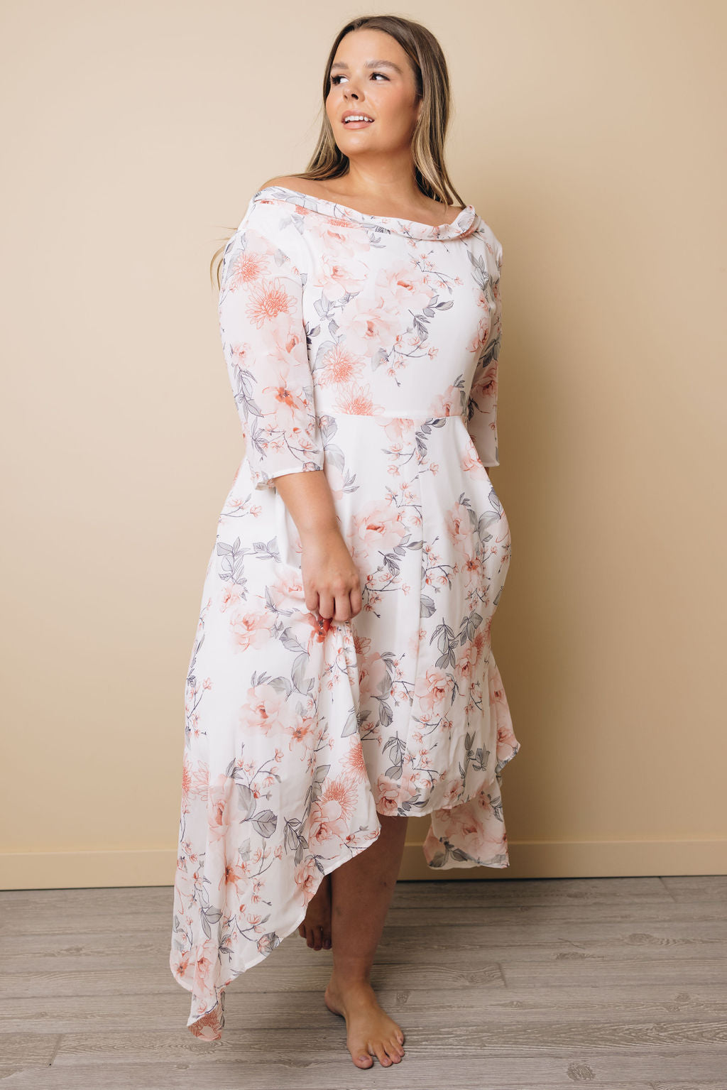 Plus Size - Bennett Floral Dress-0