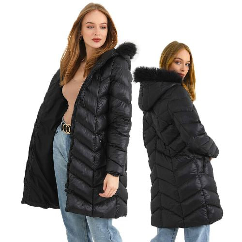 Brave Soul Charlene Padded Coat-0