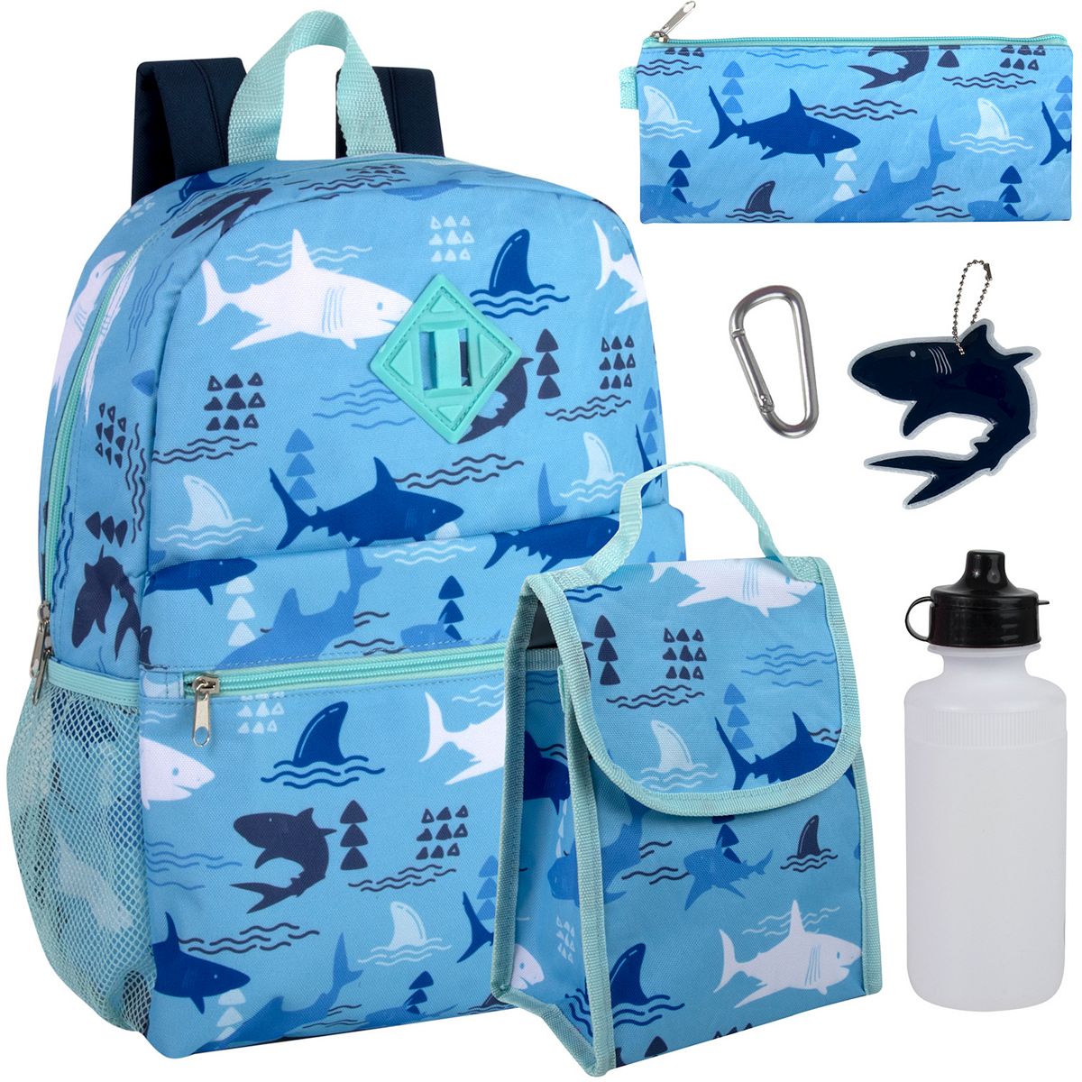 Backpack, Lunch Bag & Accessories Set