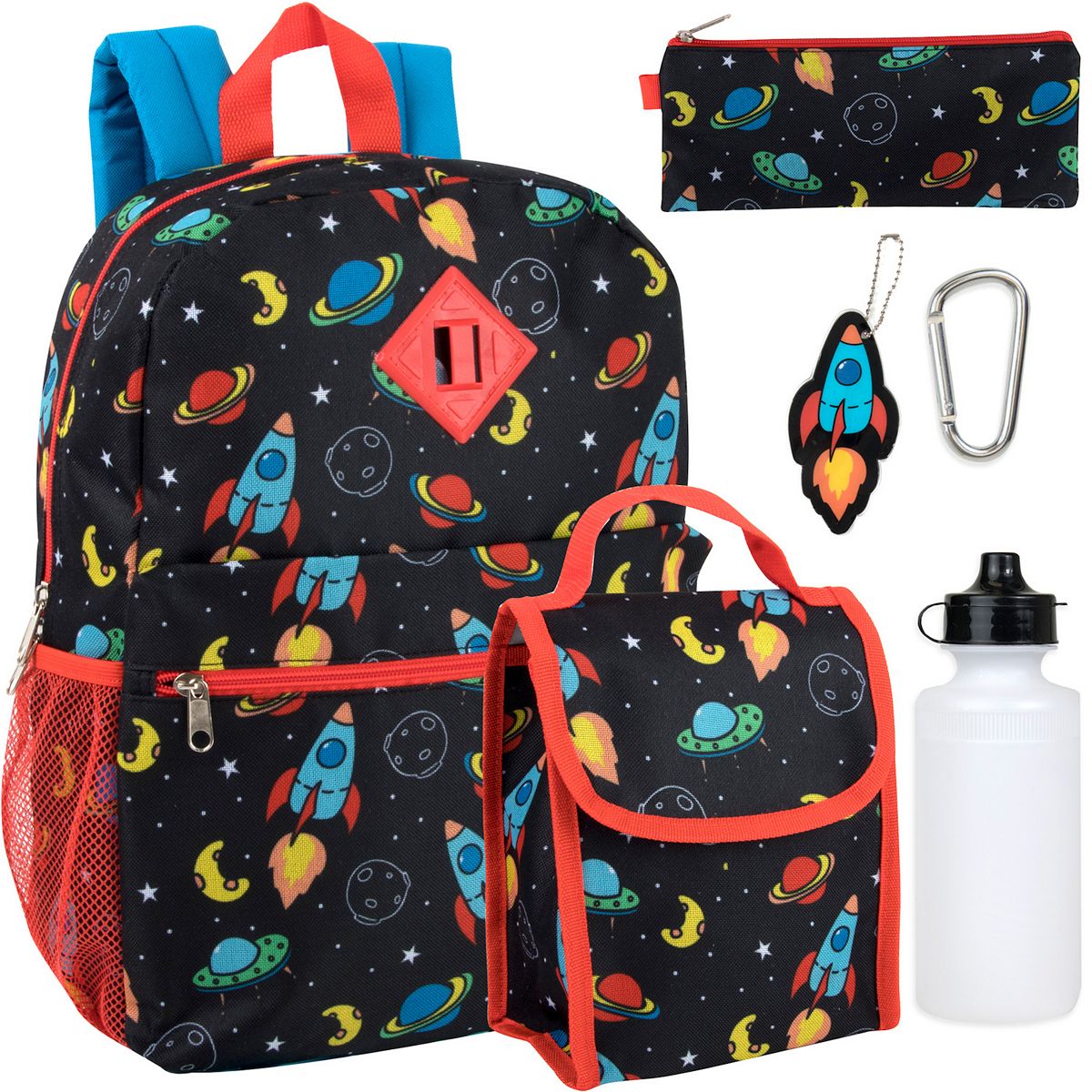 Backpack, Lunch Bag & Accessories Set