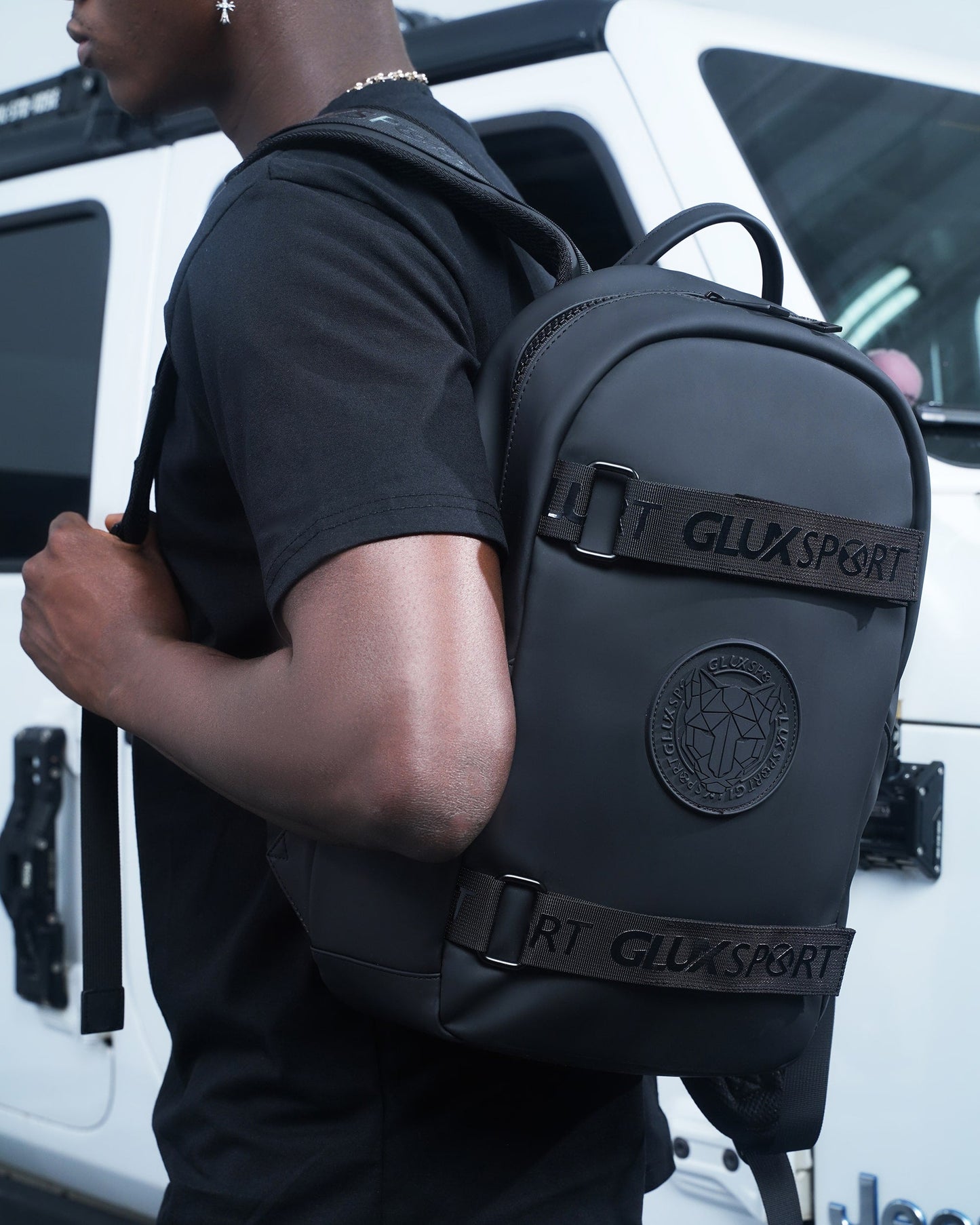 Glux Men's Backpack Portable Computer Bag