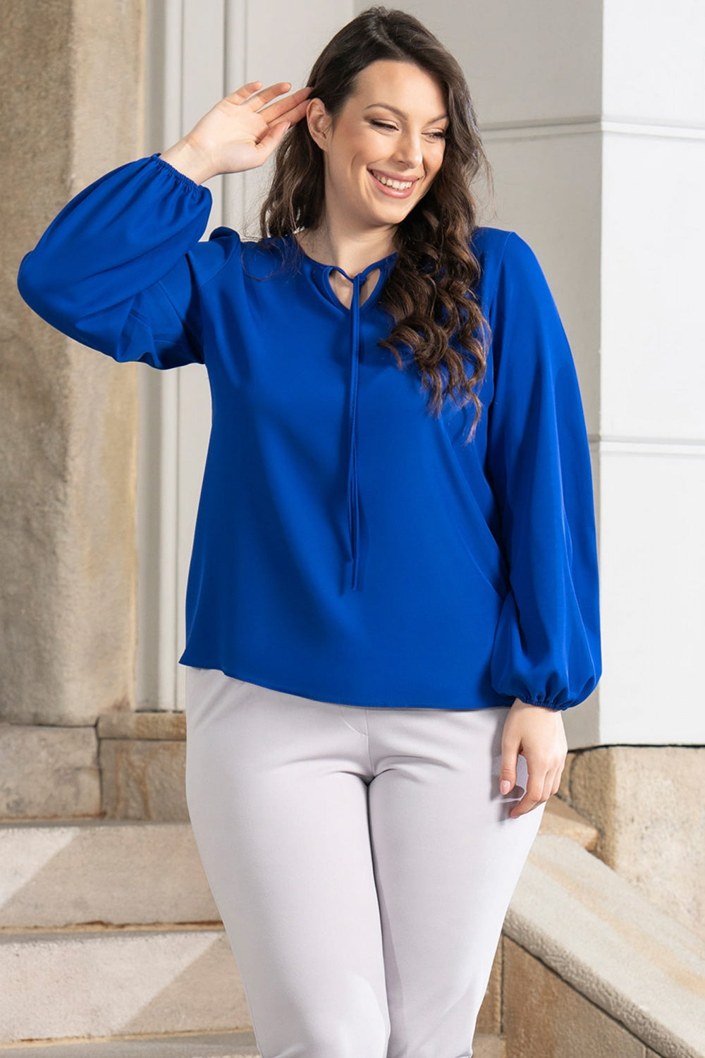 Plus-Size Bluse model 176579 Karko-0