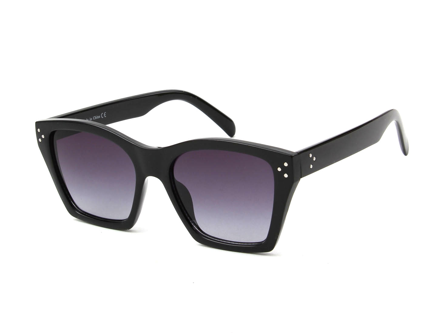 Demopolis | Women Square Retro Cat Eye Fashion Sunglasses-1