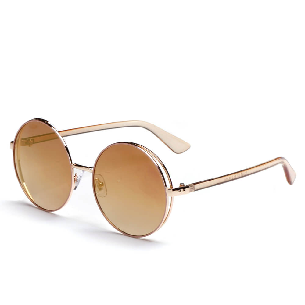 KARLSTAD | Women Classic Round Lennon Fashion Sunglasses-1