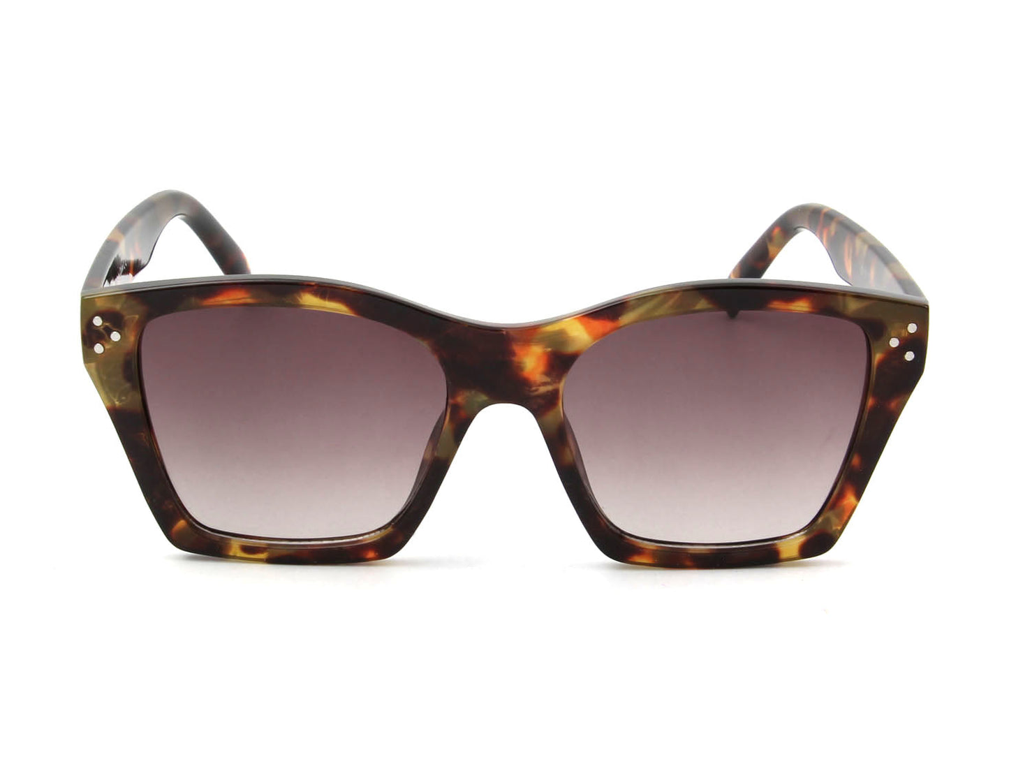 Demopolis | Women Square Retro Cat Eye Fashion Sunglasses-5