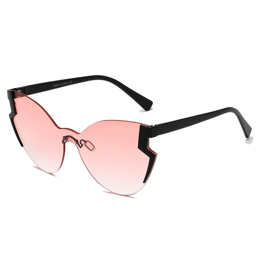 DECATUR | Women Fashion Oversize Cat Eye Sunglasses-2