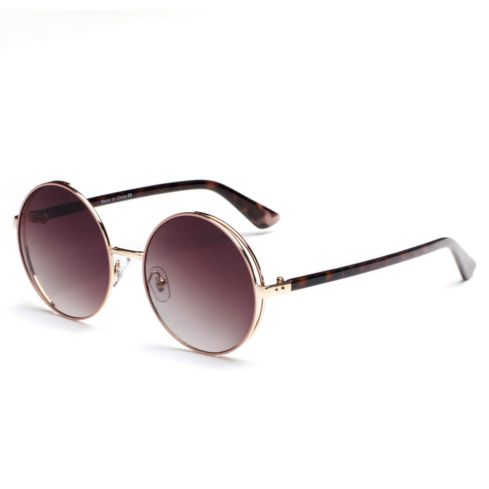 KARLSTAD | Women Classic Round Lennon Fashion Sunglasses-2