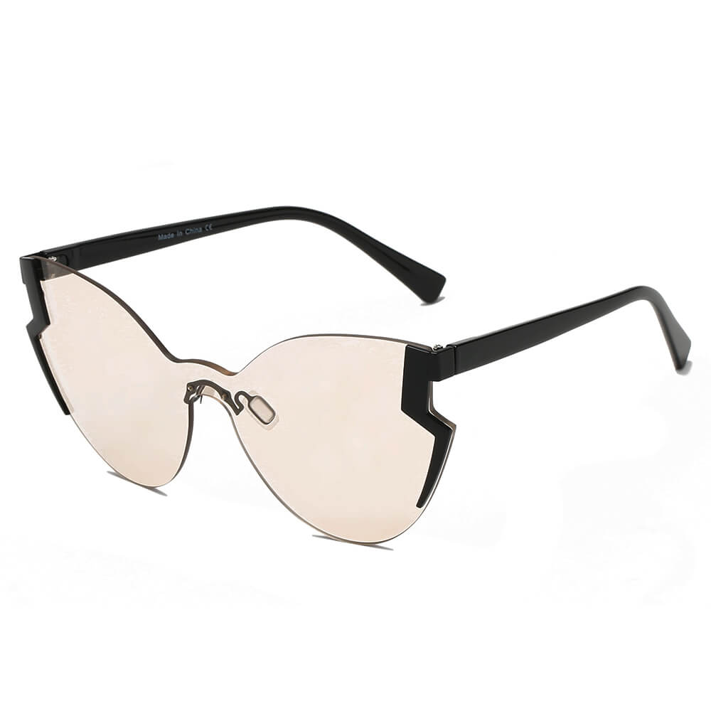 DECATUR | Women Fashion Oversize Cat Eye Sunglasses-3