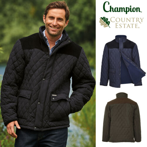 Mens Champion Lewis Fleece Lined Jacket-0