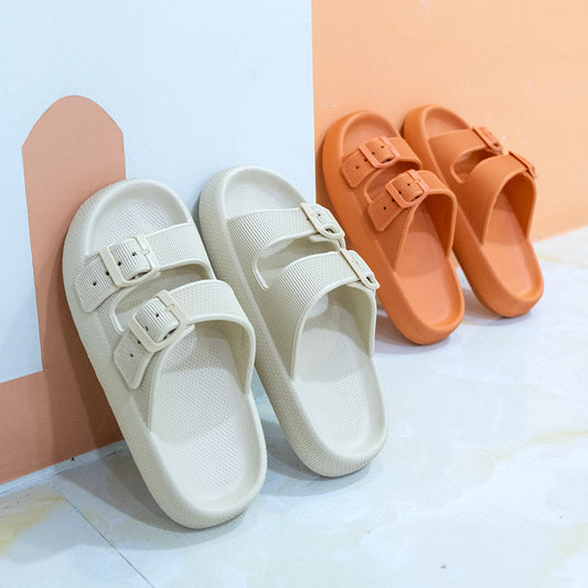 home slippers 2021 new design platform fashion slides sandal comfortable soft platform flip flops slippers for women