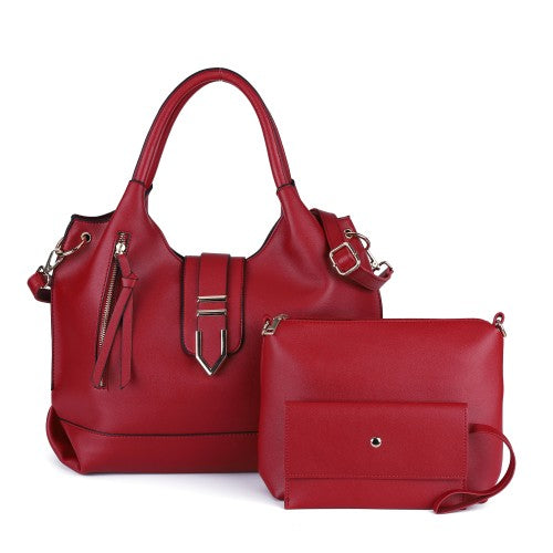 VK5633-RED elegant color and style bags set-0