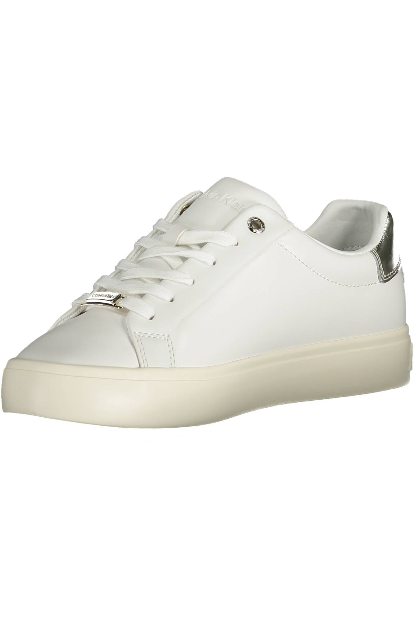 CALVIN KLEIN WHITE WOMEN'S SPORTS SHOES-2