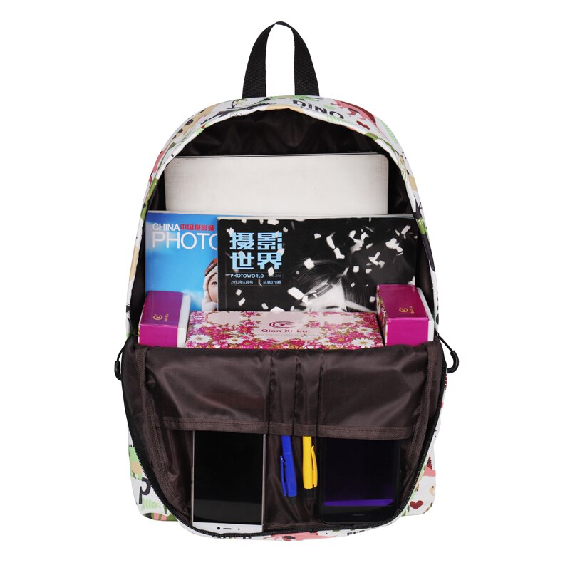 Water Resistant  Dinosaur Backpack Printed School Bags-5