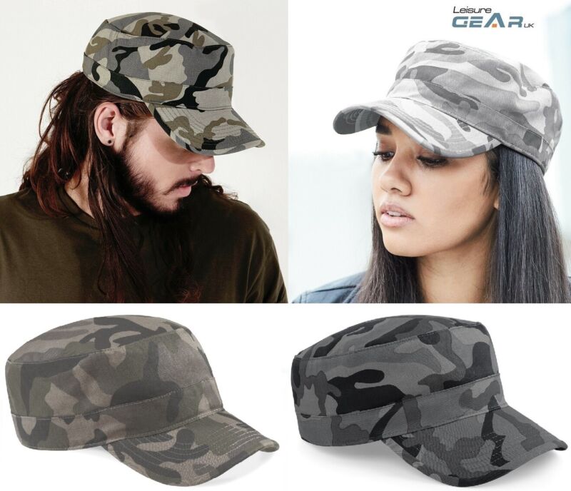 Mens Camouflage Baseball Cap Womens Army Camo Military Cadet Combat Hunting Hat