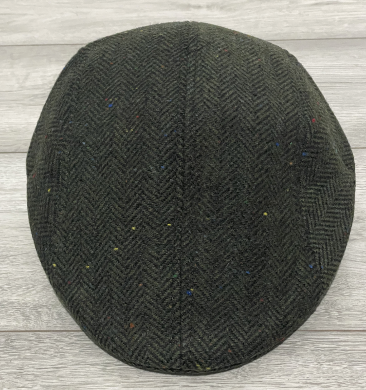 Mens Flat Cap Gatsby Tweed Baker Boy Hat Herringbone Newsboy Cap One Size