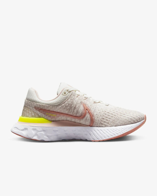 NIKE REACT INFINITY RUN FLYKNIT 2 - PINK, SAIL, WHITE DD3024 102 - UK 5, 7, 8, 9