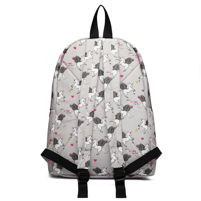 GIRLS BOYS RETRO BACKPACK SCHOOL RUCKSACK LAPTOP/TRAVEL/WORK BAG