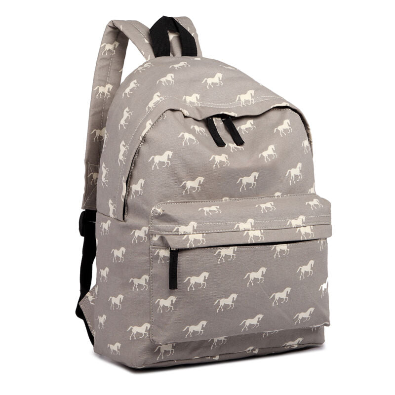 GIRLS BOYS RETRO BACKPACK SCHOOL RUCKSACK LAPTOP/TRAVEL/WORK BAG